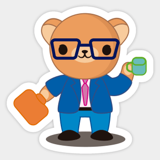 Boss Bear Sticker